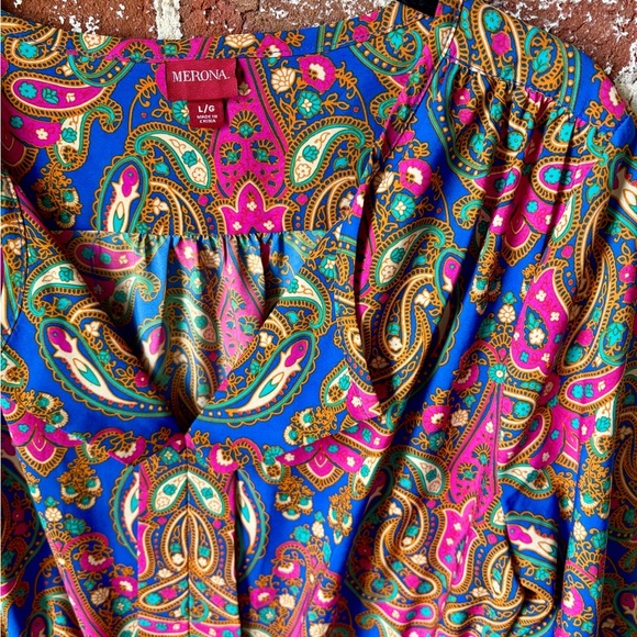 Merona paisley printed dress - Picture 2 of 4